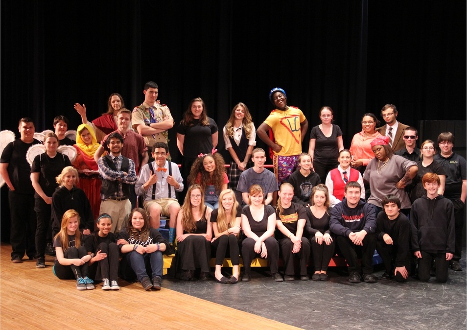 25th annual putnam county spelling bee cast photo