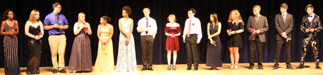 Thespian Troupe 6001 Graduating Students