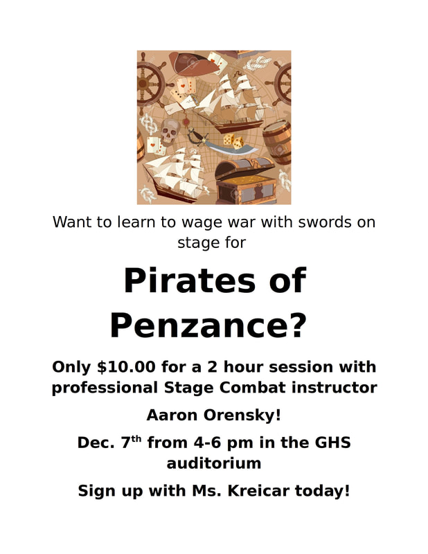 Pirates of Penzance Combat Workshop