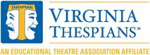 Educational Theatre Association Logo Virginia Thespians